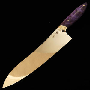 Asurah Knives x Miura Gyuto VG10 Mirror Finish Custom Handle Blue (210mm) 