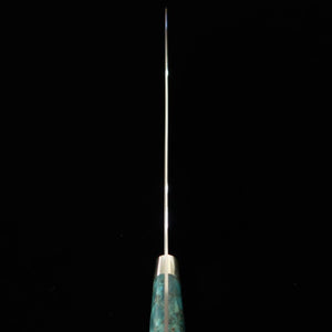Asurah Knives × 三浦MIURA  VG10 鏡面仕上げ カスタムハンドル グリーン 牛刀 (240mm)