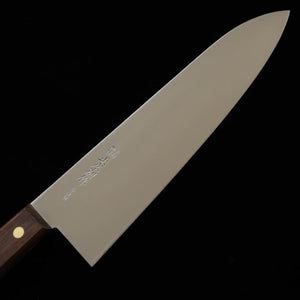 Gyuto MASAHIRO for frozen foods, semi-stainless steel, plywood handle (300mm) 