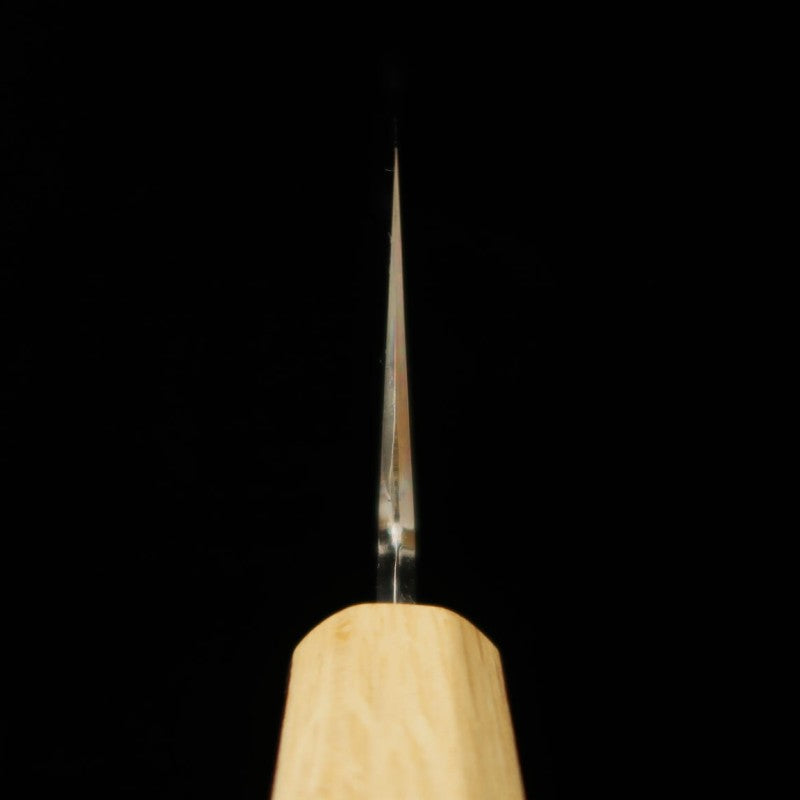 Hado Gyuto Aogami #1 Kurouchi Damasco cabo de casca de cerejeira com padrão marmorizado (210/240mm)
