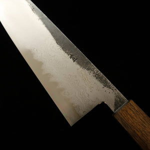 Hado Aogami #1 Kurouchi Damasco Gyuto cabo octogonal de carvalho preto (210/240mm)