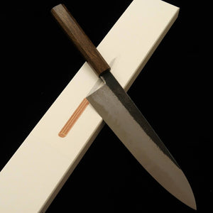 Hado Aogami #1 Kurouchi Damasco Gyuto cabo octogonal de carvalho preto (210/240mm)