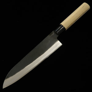 HIDARI YORIMITSU - Gyuto SK - Acabamento preto - Cabo de magnólia (210mm)