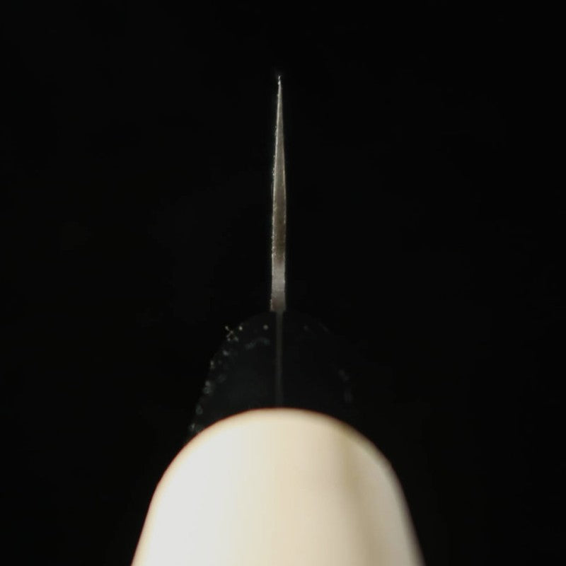 HIDARI YORIMITSU - Gyuto SK - Acabamento preto - Cabo de magnólia (210mm)