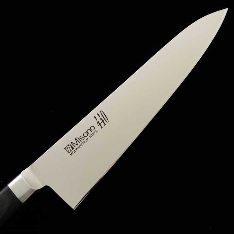 MISONO Gyuto, manche en contreplaqué noir stratifié 440 (180-300 mm)