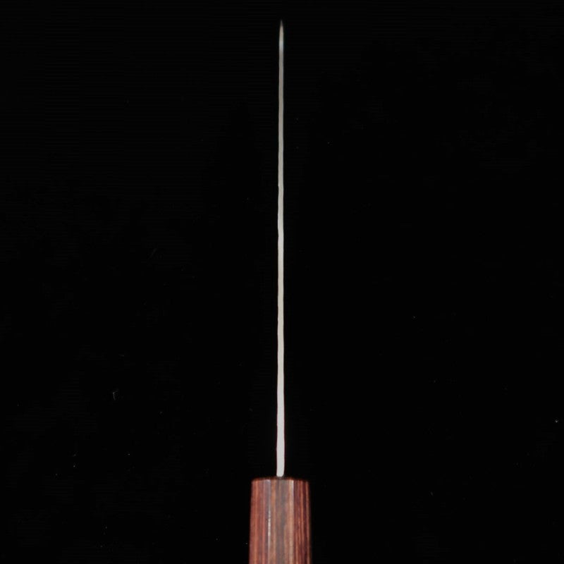 Gyuto MIURA AUS10 Hammered Damascus Keyaki Octagonal Handle (210mm) 