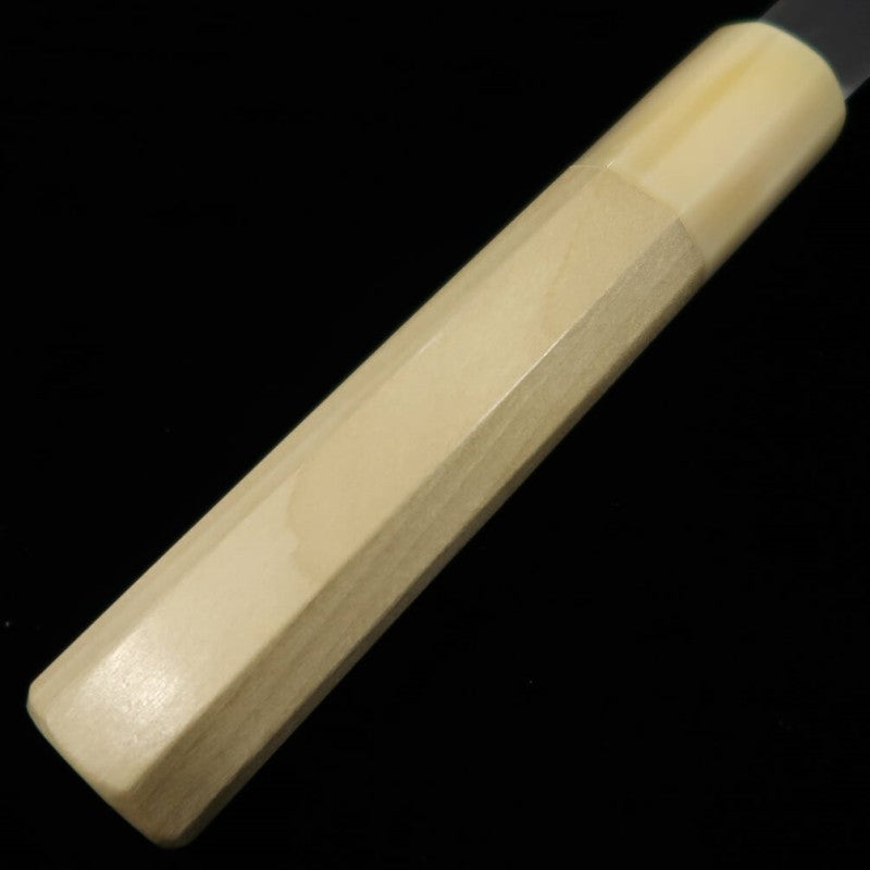 三浦 MIURA 頂 田中 義一 白紙二号 牛刀 シノギ仕上げ 白水牛八角柄 (210/240mm)