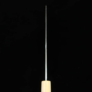 MIURA Itadaki Tanaka Giichi Aogami n°2 Gyuto, finition shinogi, manche octogonal en buffle blanc (210/240mm)