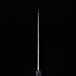 MIURA Itadaki Miura, Tanaka Giichi, gyuto acier Shirogami n°2, finition shinogi, manche octogonal en ébène (240 mm)