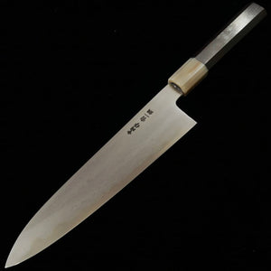 Gyuto MIURA Obidama Aogami No. 1 Damascus Ebony Octagonal Handle (210/240mm) 