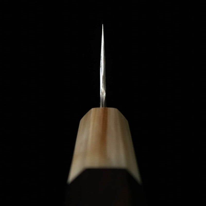 Gyuto MIURA Obidama Aogami No. 1 Damascus Ebony Octagonal Handle (210/240mm) 