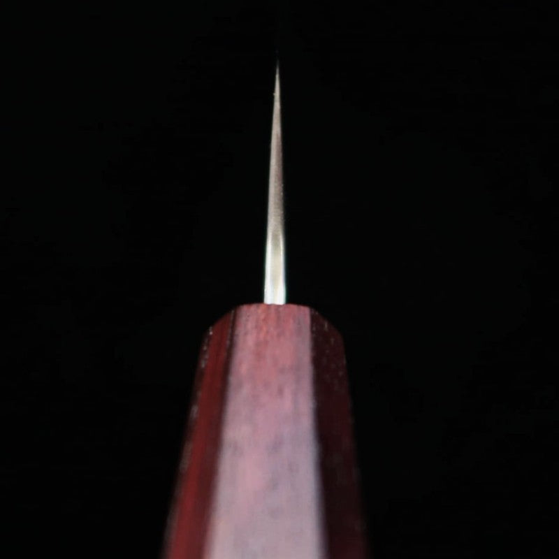 Gyuto Miura Ginsan Steel Oak Octagonal Handle (210mm) 