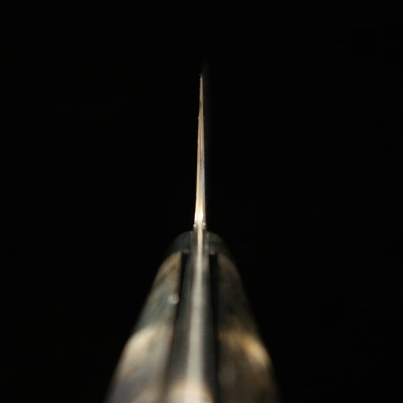Gyuto NIGARA SG2 Polished Hammered Markings with Mother of Pearl Handle (240mm) 