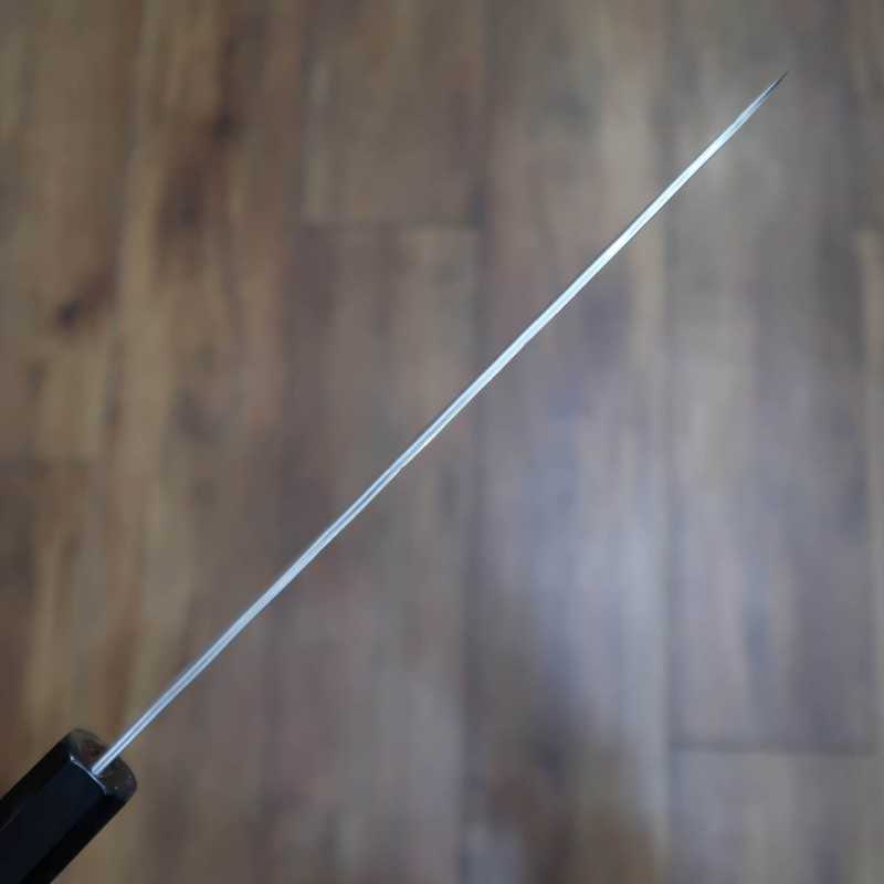 Forja de cuchillos NITOU Nigara VG10 Damasco martillado Gyuto mango de wengué (210/240 mm)