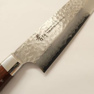 SAKAI TAKAYUKI Gyuto modelo Sugihara VG10 Damasco martillado (210/240 mm)