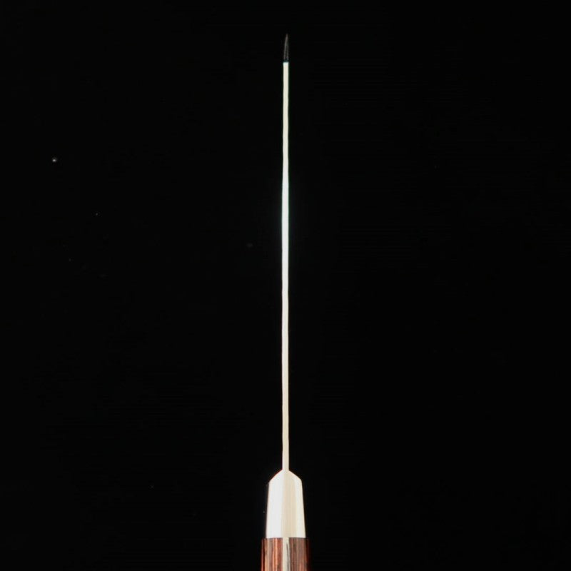 Sakai Takayuki SAKAI TAKAYUKI Gyuto tipo espada VG-10 Damasco 33 capas con martillado (190 mm)
