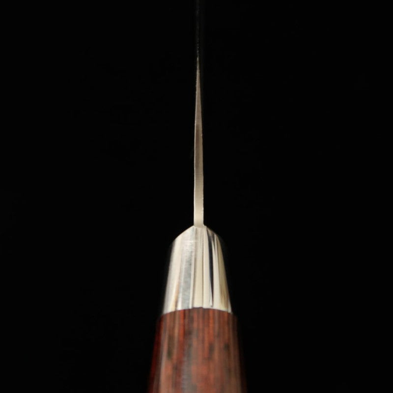 Sakai Takayuki SAKAI TAKAYUKI Gyuto tipo espada VG-10 Damasco 33 capas con martillado (190 mm)