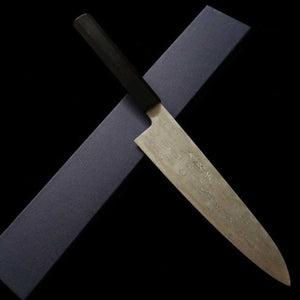Gyuto MIURA Obidama VG10 Stainless Damascus with Ebony Handle (210/240mm)