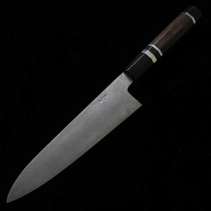 Gyuto Miura Knives Obidama VG10 Damascus Ebony Silver Wrap Handle (210/240mm)