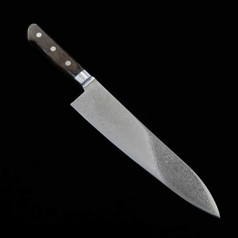 MIURA Uzunami, damas nickel AUS10 inox, gyuto (210/240mm)