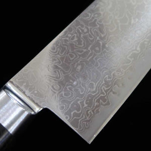 MIURA Gyuto Uzunami Nickel Damascus AUS10 Stainless (210/240mm)