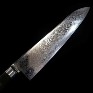 MIURA Gyuto Uzunami Nickel Damascus AUS10 Stainless (210/240mm)