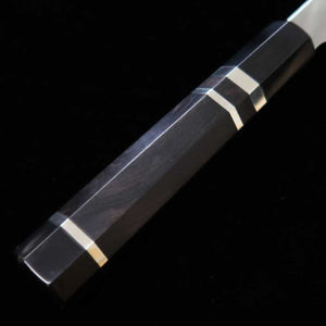 Tadokoro Hamono TADOKORO HAMONO Makoto Saku Finition miroir Gin-san n°3 Gyuto Manche octogonal en ébène et argent (210 mm)