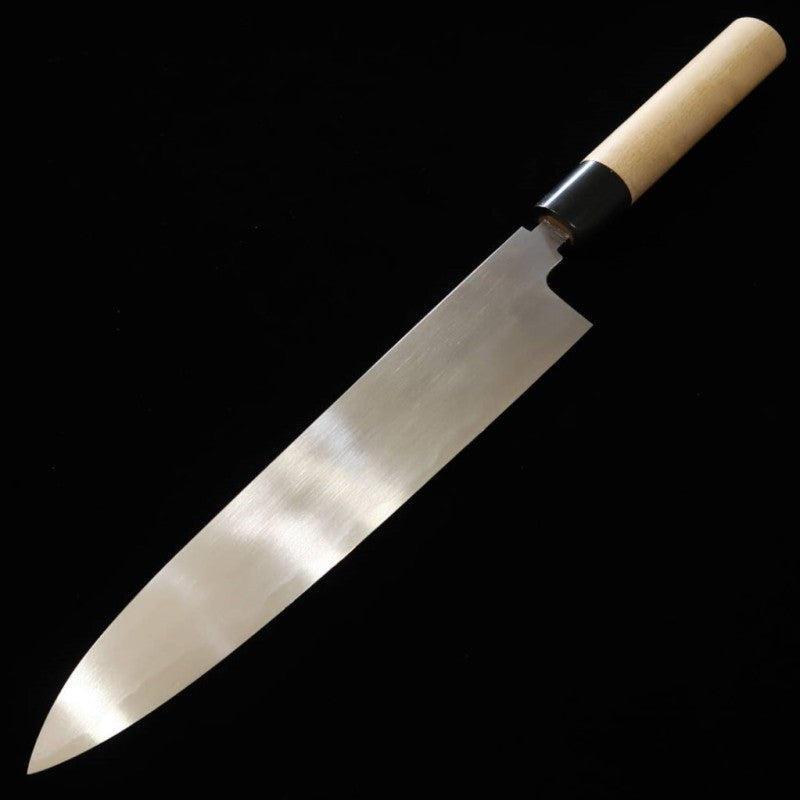 Masamoto Souhonten Honkasumi Papier Blanc n°2 Couteau Wagyu (240/270 mm)