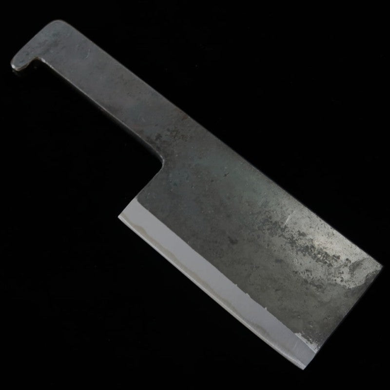 Kokutogiri IKENAMI HAMONO Shiroichi Steel Kurouchi Cherry Blossom Handle (125mm) 