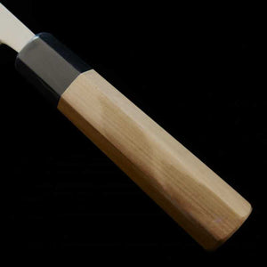 Suisin SUISIN Oniteboshin Deba acero Shirogami nº2, para zurdos, mango octogonal de magnolia (180 mm)