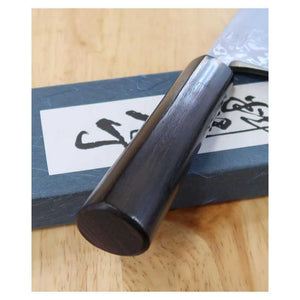 Deba MIURA Shirogami No. 2 Damascus with Rosewood Chestnut Handle (150-210mm)