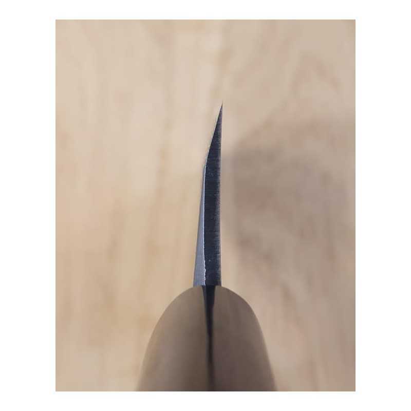 Deba MIURA Shirogami No. 2 Damascus with Rosewood Chestnut Handle (150-210mm)