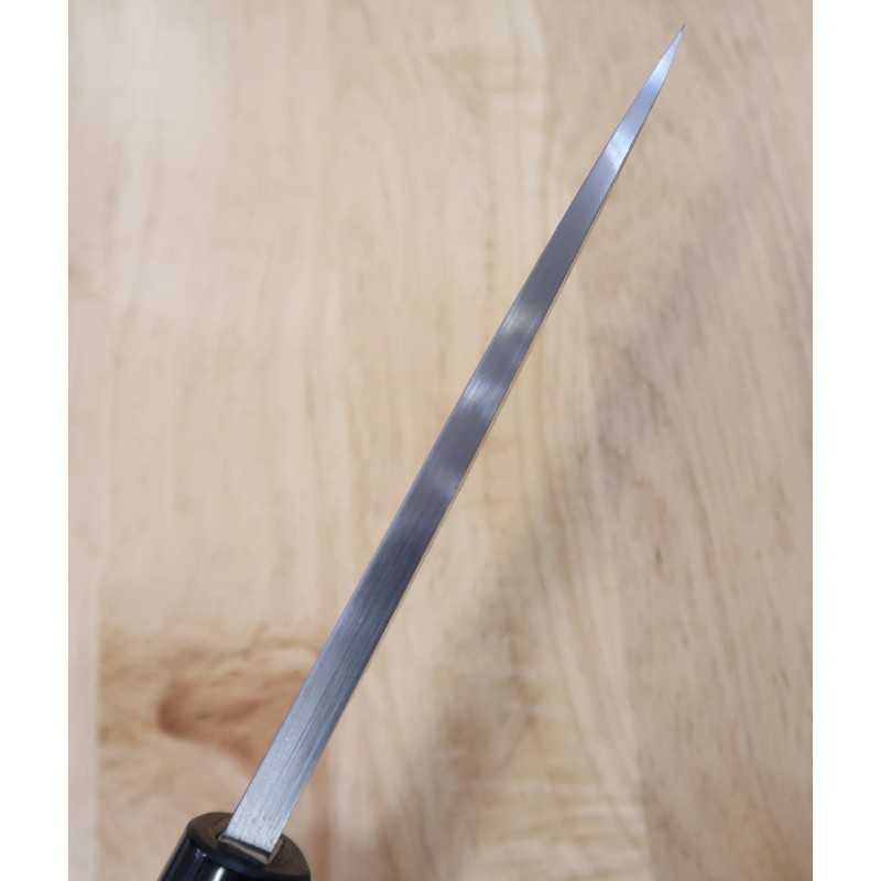Deba MIURA Shirogami No. 2 Damascus with Rosewood Chestnut Handle (150-210mm)