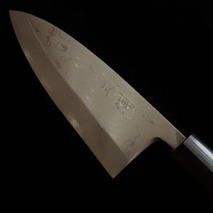 MIURA Deba Left-Handed Shirogami No. 2 Damascus Rosewood Handle (150mm) 