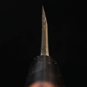 MIURA Deba Left-Handed Shirogami No. 2 Damascus Rosewood Handle (150mm) 