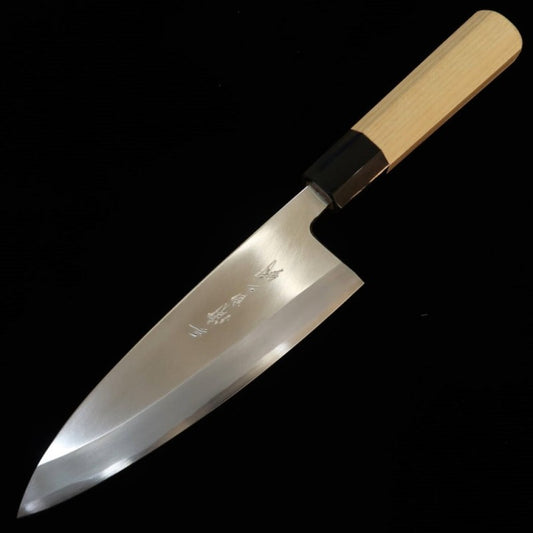 Deba MIURA Shirogami No.2, mango octogonal de magnolia para zurdos (105-180mm)