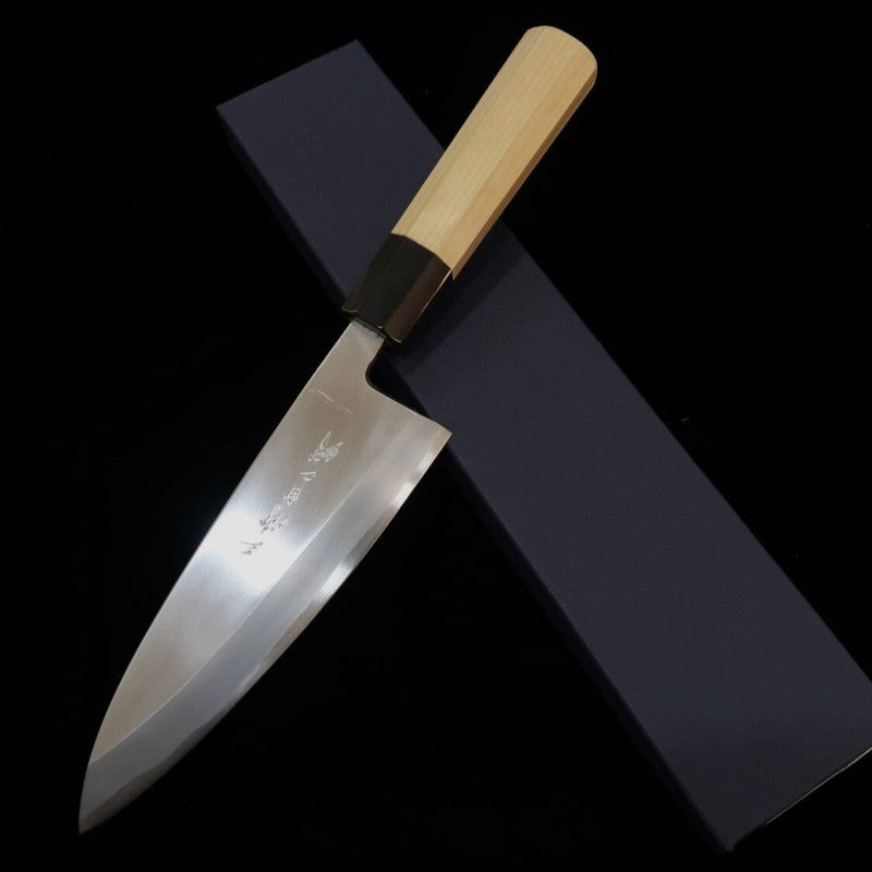 MIURA Miura Shirogami nº 2 deba mango octogonal de magnolia para zurdos (105–180 mm)