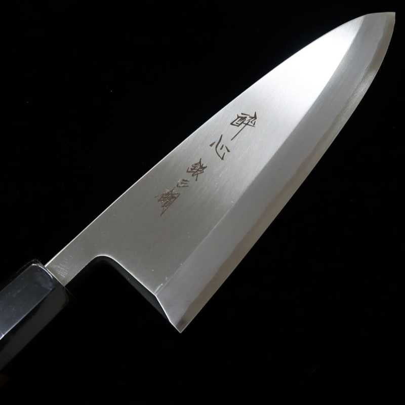 酔心 SUISIN 出刃 銀紙三号 一位八角柄 (120-240mm)