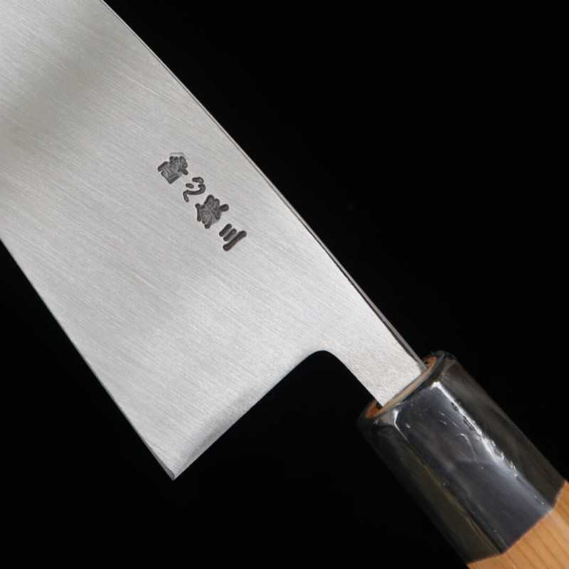 酔心 SUISIN 出刃 銀紙三号 一位八角柄 (120-240mm)