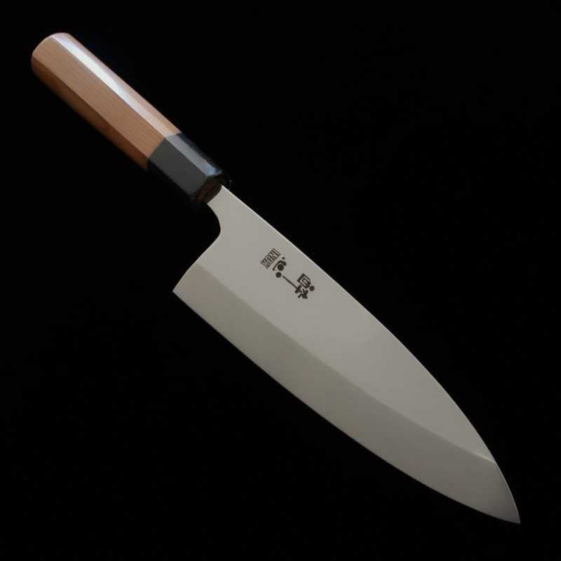 SUISIN Suisin INOX honyaki deba mango octogonal de ichii (180/210 mm)