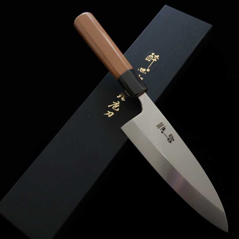SUISIN Suisin INOX honyaki deba mango octogonal de ichii (180/210 mm)