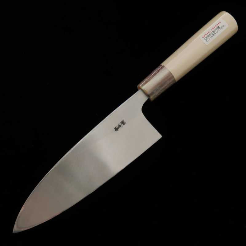 SUISIN Deba, Yasugi Steel with Magnolia Sheath - Spring Yakatabune- (210mm)