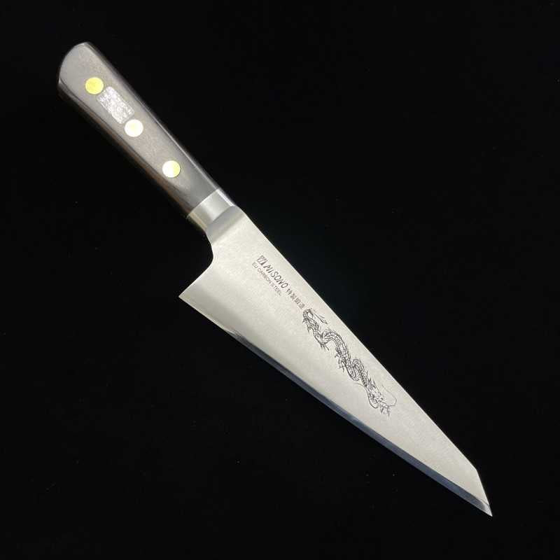 ミソノ MISONO EU鋼シリーズ ガラサキ 龍彫刻入り(185mm)