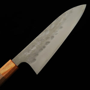 三浦 MIURA 青紙二号 梨地 牛刀 ウォルナット柄 (210/240mm)