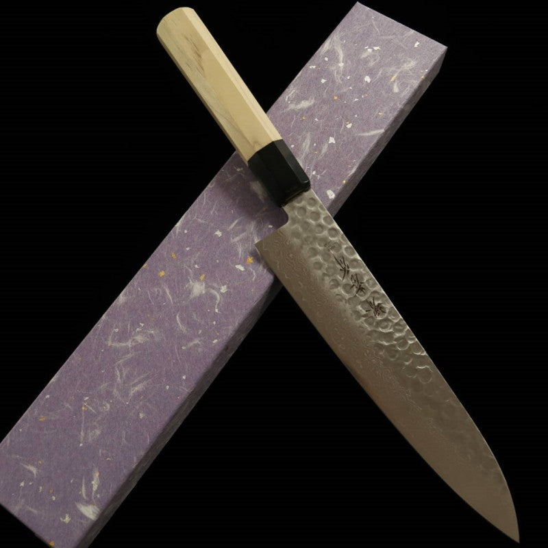 堺孝行 SAKAI TAKAYUKI - 45層鎚目ダマスカス 牛刀 (180-240mm)