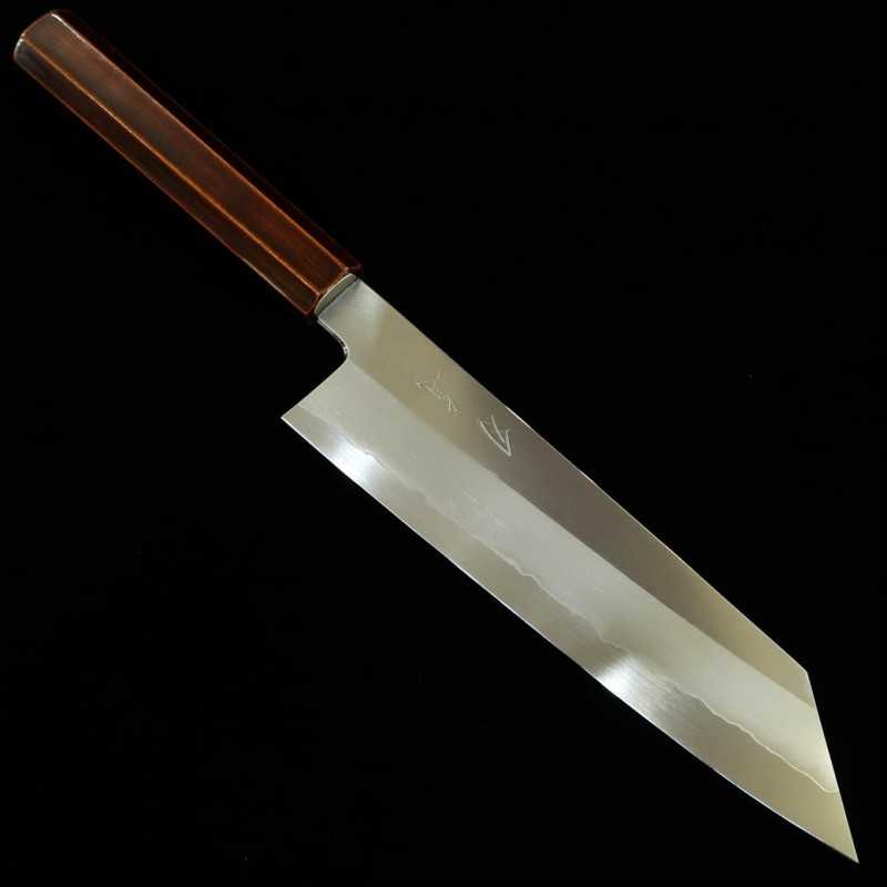 HADO Acier Gin-san n°3 Kiritsuke Gyuto Manche octogonal en cerisier laqué kijiro (210/240 mm)