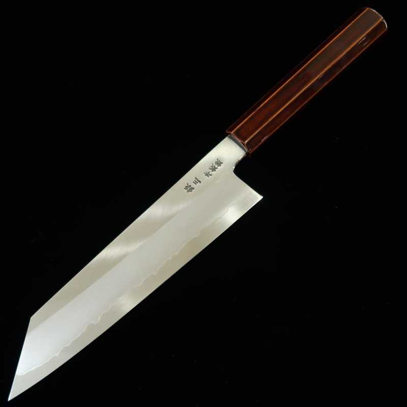 Hado HADO Ginpaku Nº3 Gyuto Kirituke con mango octogonal de sakura lacado Kijiro (210/240 mm)