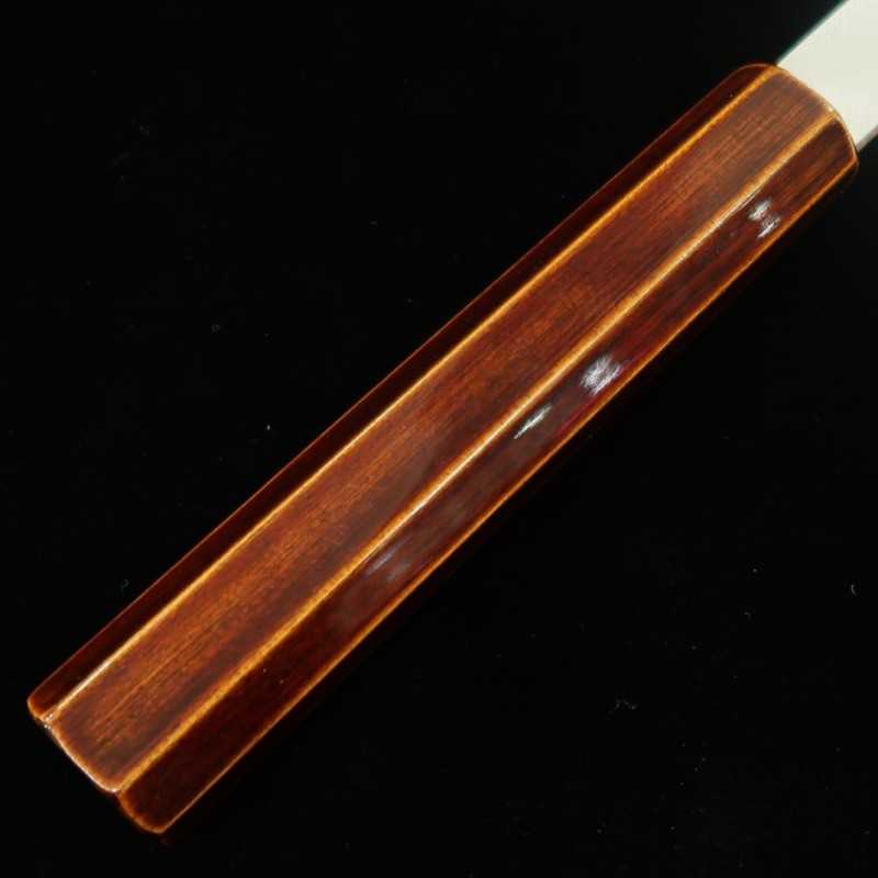 Hado HADO Ginpaku Nº3 Gyuto Kirituke con mango octogonal de sakura lacado Kijiro (210/240 mm)