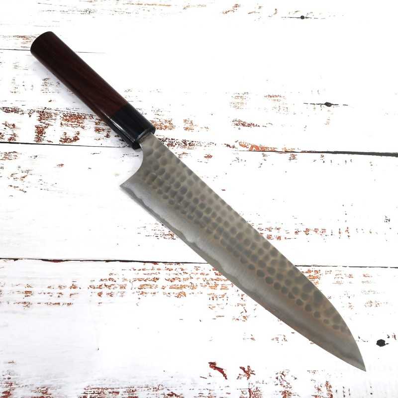 Gyuto Anryu Aogami #2 Inox Martelado Cabo de Jacarandá (210/240mm)