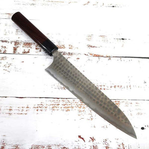 Gyuto Anryu Aogami #2 Inox Martelado Cabo de Jacarandá (210/240mm)